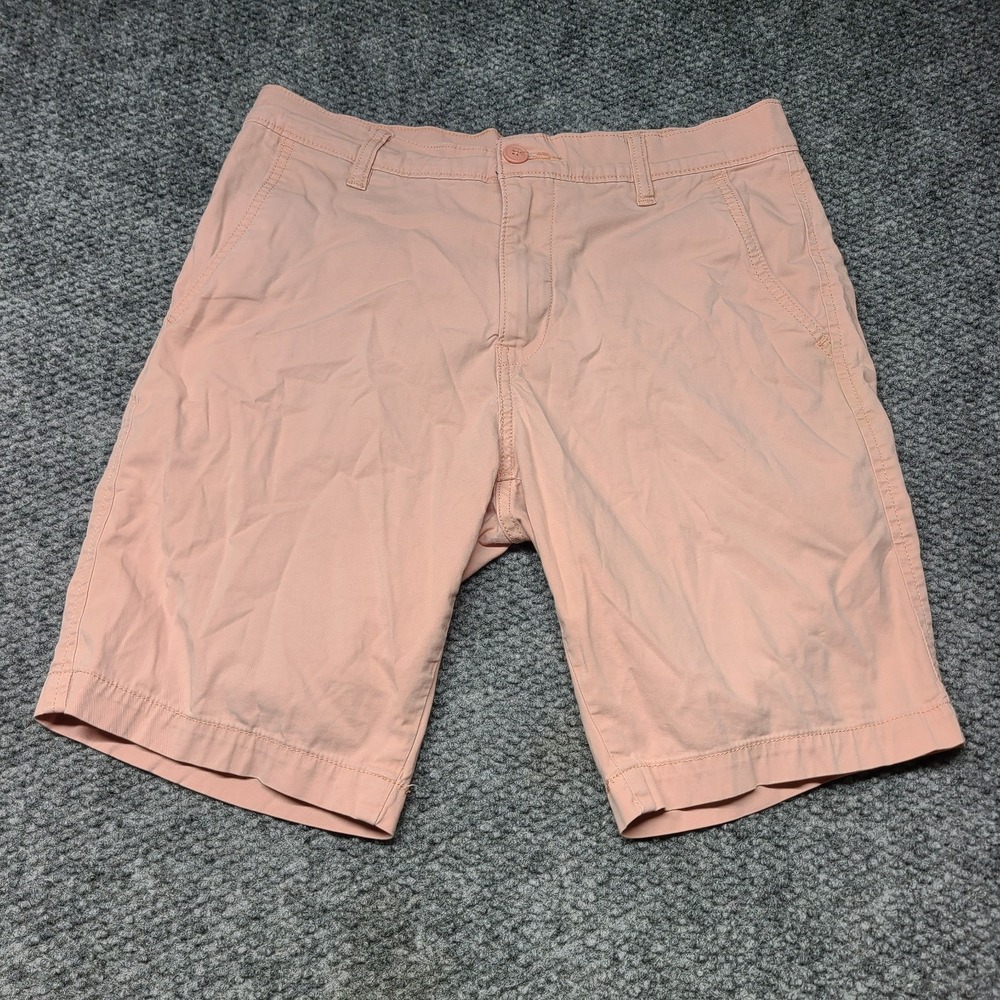 Levi's XX Chino Standard Taper Shorts Mens 29 Pink Casual Outdoor 85229-0058